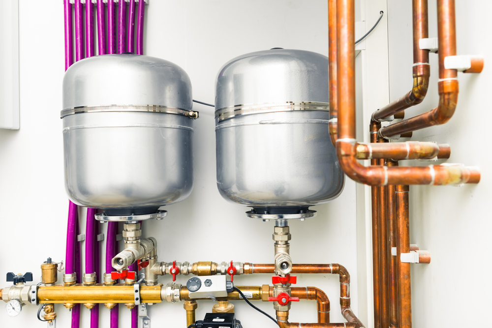 Ứng dụng bình giãn nở Aquasystem cho hệ thống nước nóng